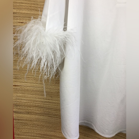 TUCKERNUCK White Feather Cuffs Willow Blouse Size XXXL - Picture 10 of 14